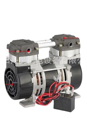 无油真空泵LMin微小型活塞干式负压泵头 静音抽气泵小型真空泵