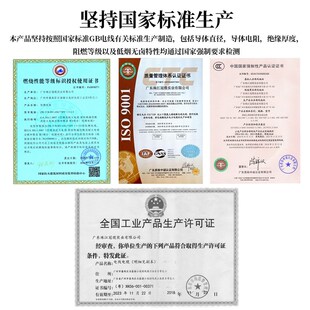 珠江冠缆电线电缆Z铜芯阻燃多股软线家用