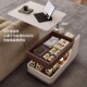 中古风边几推拉小车茶几复古侧边柜新款 沙发边柜