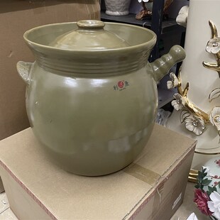 利康砂锅炖锅陶瓷煲汤煎药耐高温家用明火煲汤特大号容量