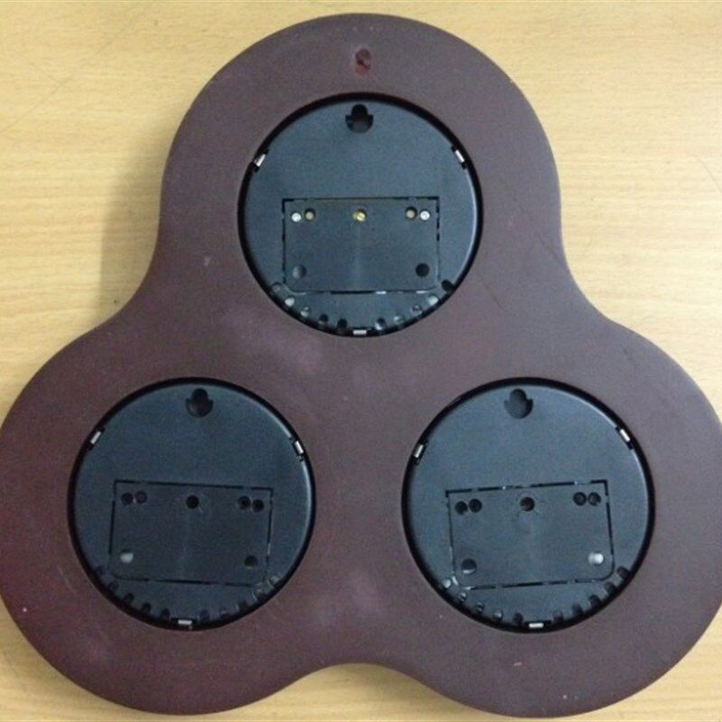 气象站温湿度计大计晴雨表时间表木挂钟客厅办公室收藏