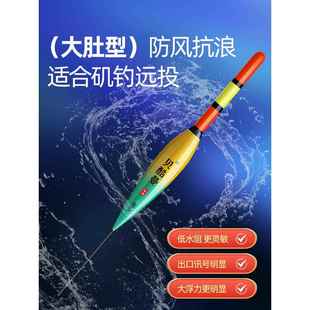 远投大物矶钓滑漂阿波浮漂夜光巨物电子鱼漂加粗醒目路亚矶竿路滑