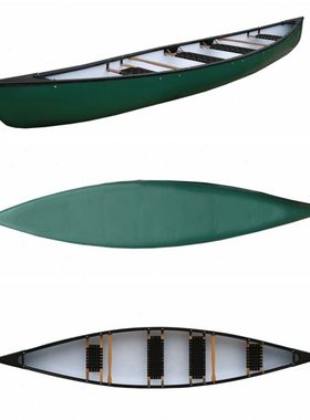 独木舟 canoe三座四座 皮划艇  滚塑船休闲4人皮划艇