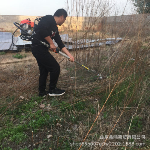四冲程汽油割草机开荒松土除草