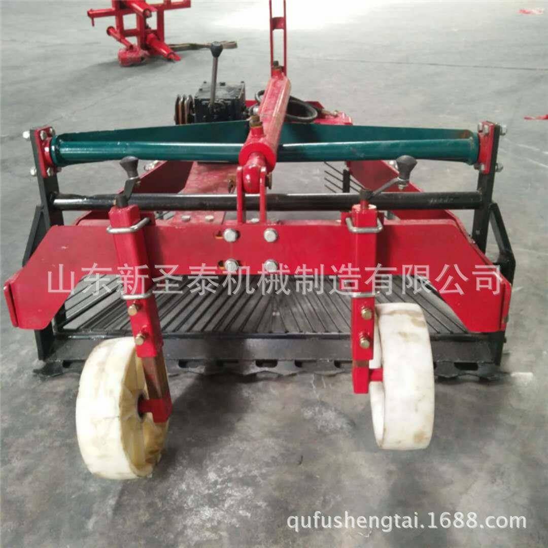 聊城联合大蒜收获机四轮前置式大蒜收获机图片