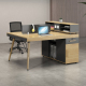 职员办公桌椅现代位财务电脑桌员工位办公室家具