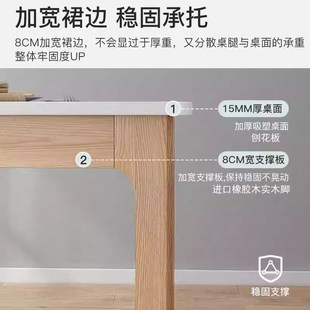 实木餐桌家用小户型正方形餐桌椅出租屋现代人吃饭桌子