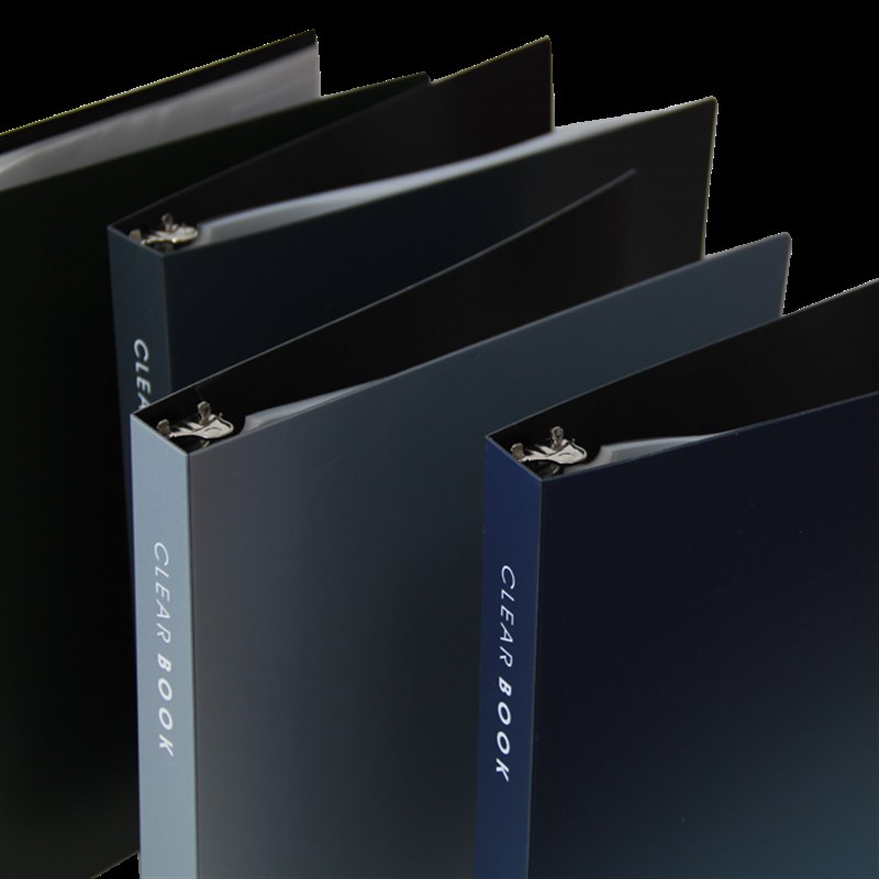 树德A1143 A4活页 透明 插袋 文件夹 插页夹 资料册 30孔钢夹