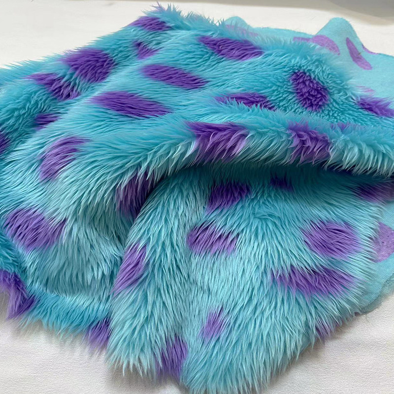 长毛绒布料苏利文毛怪面料di手作拍照椅子装饰镜子改造面料,居家布艺,海绵垫/布料/面料/手工diy,淘宝优惠券,粉丝福利购,淘宝优惠卷