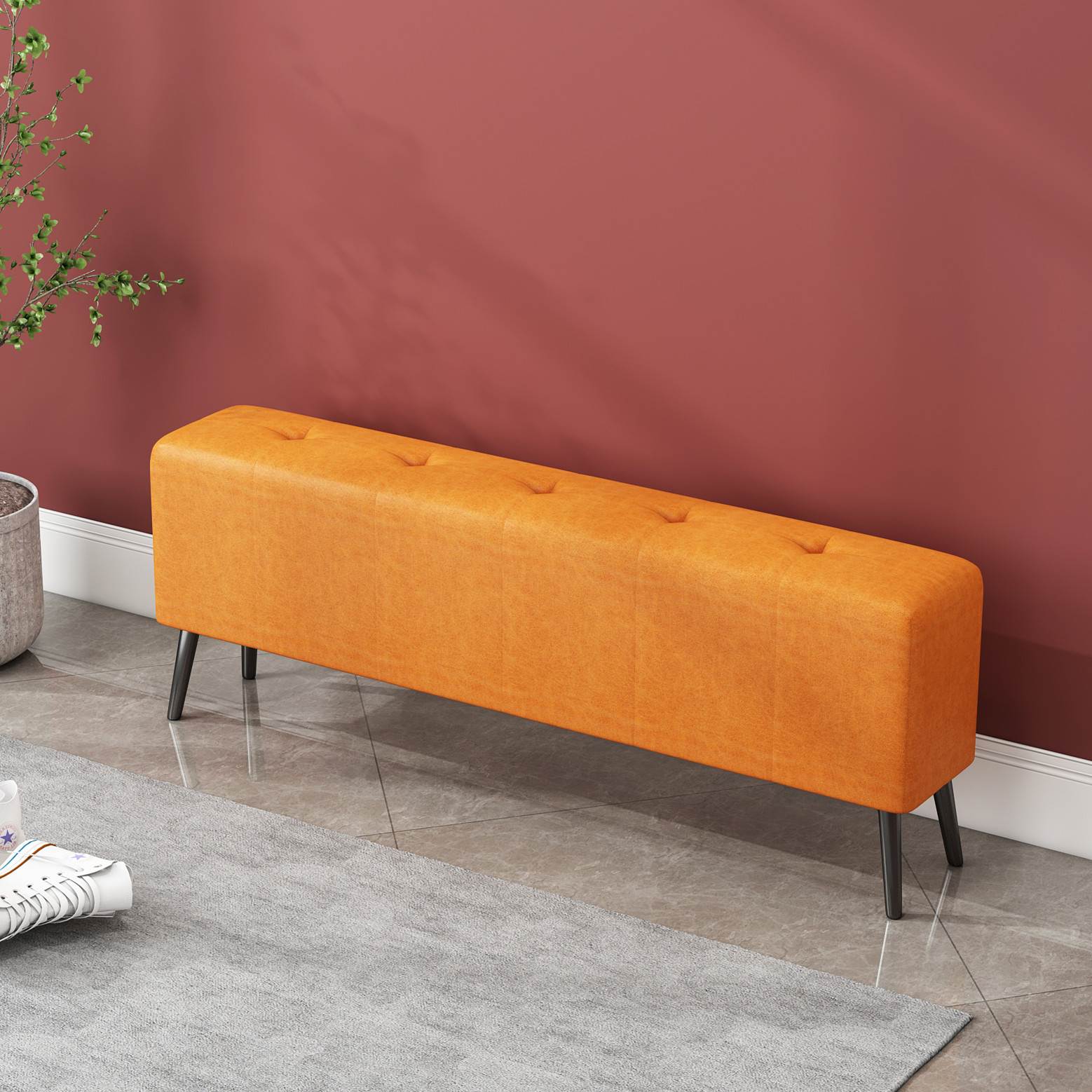 换鞋凳家用门口超窄小20cm宽收纳可储物25轻奢入户极窄长条凳