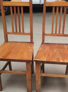 怀旧老物件老椅子凳子老式农村旧家具实木小板凳民俗复古摆件装饰