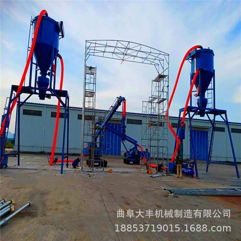 粉煤灰气力型输送机电动大型真空上料机罐装车加料设备送料机