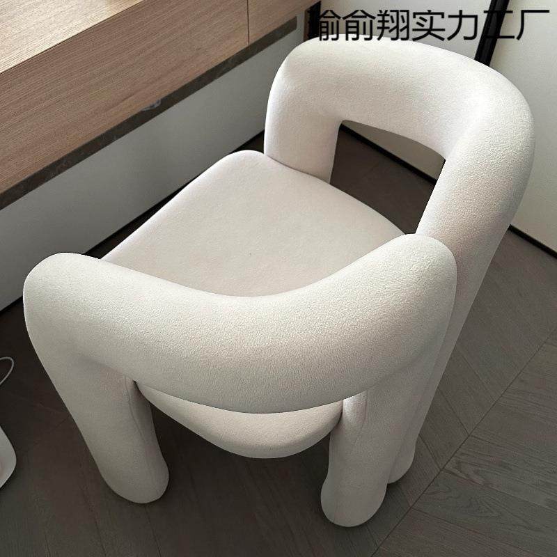 网红奶油风家用化妆椅梳妆凳美甲店椅子简约高级感卧室单人休闲椅,农机/农具/农膜,其它农用工具,淘宝优惠券,粉丝福利购,淘宝优惠卷