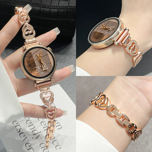 连遇小米watch5双心金属手表带