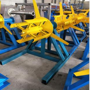 厂家现货钢带上料架金属钢卷带钢放料架冲床送料机纠偏上料架