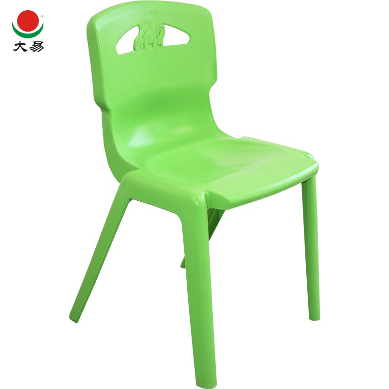大易中小学校教室家用靠背椅凳培训班幼儿圆升降加厚塑料凳