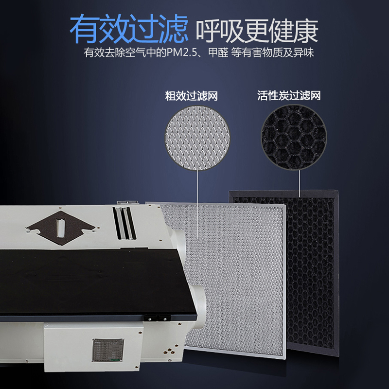绿岛风新风系统全热交换器家用商用空气净化静音向流新风换气机