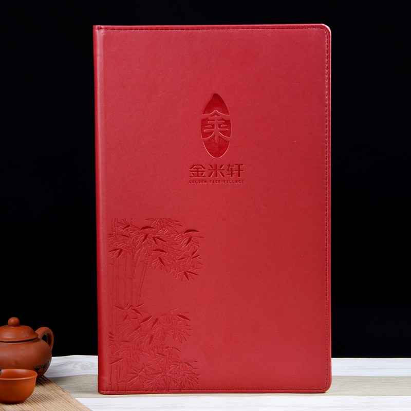 酒吧咖啡菜馆酒店菜谱点菜单本皮面活页餐牌设计印刷制作订做定制