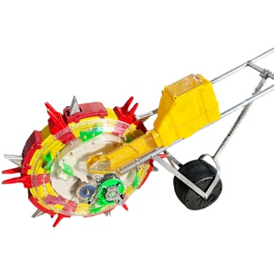 吉兴新款手推滚动式自动补籽单口播种玉米黄豆精播农业点播