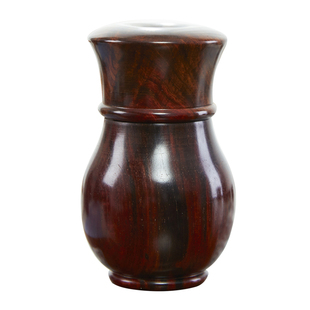 老挝大红酸枝牙签罐红木牙签筒实木牙签盒便携迷你木雕