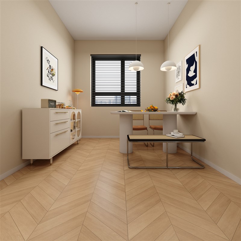 原木风柔光天鹅绒全瓷木纹瓷砖0x0仿实木客厅餐厅卧室地板砖