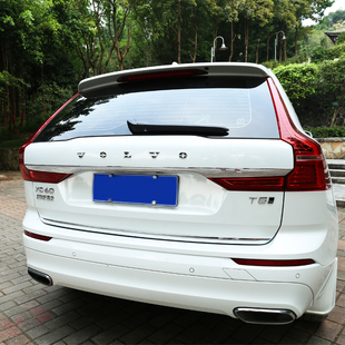 2款 沃尔沃后备箱饰条尾门饰条后杠外饰条亮条改装