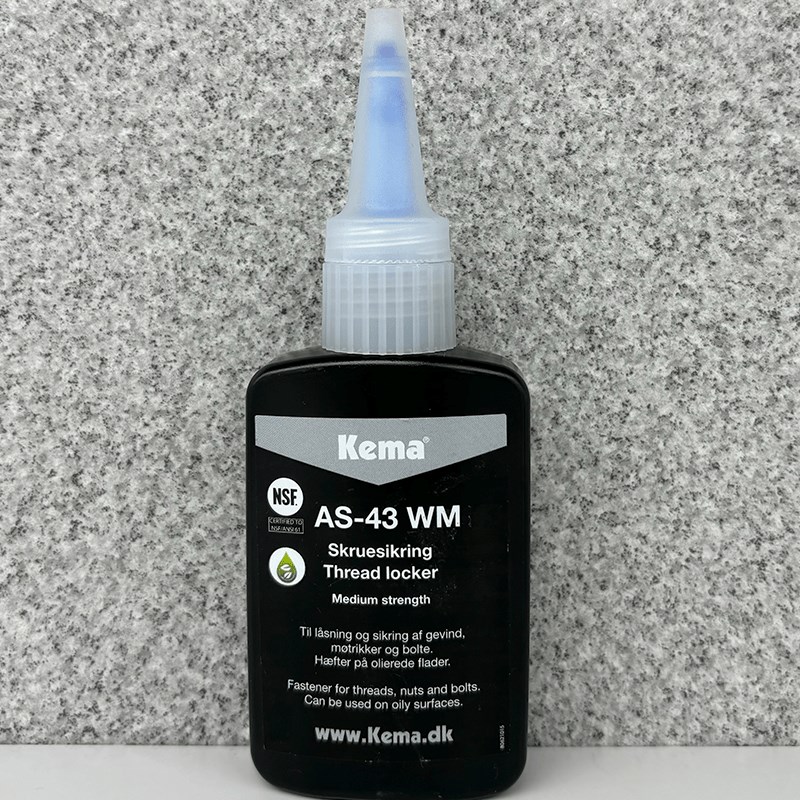 丹麦AS-43 WM螺纹胶螺丝紧固防松胶金属螺纹厌氧胶