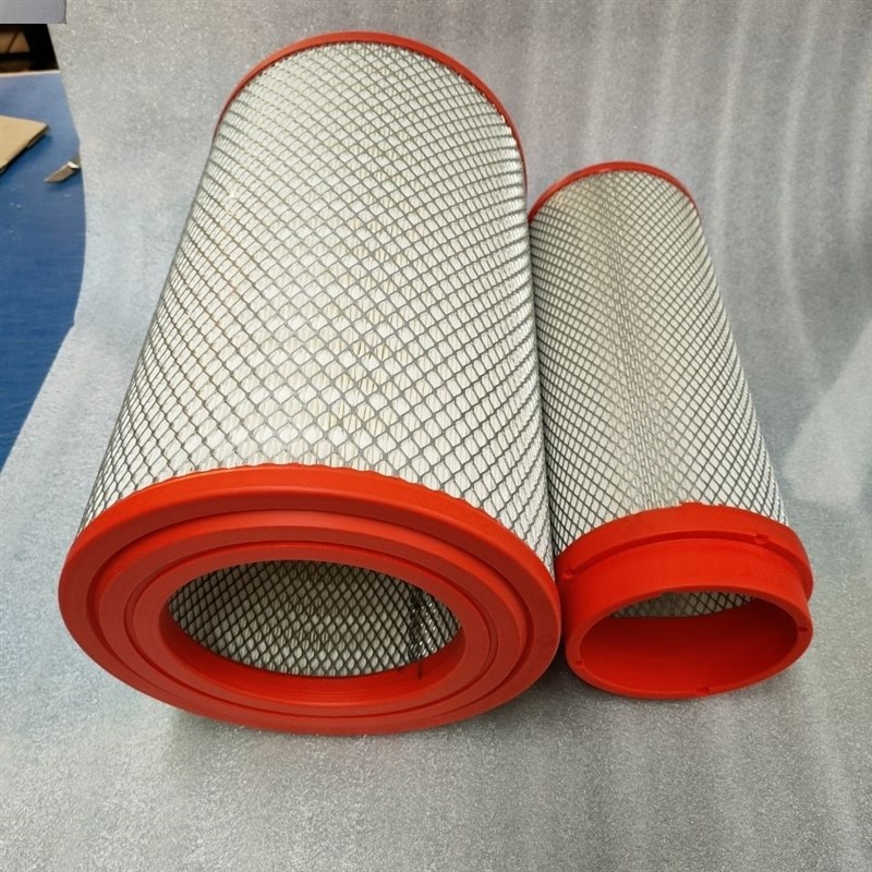 PU22空气滤芯胶盖空滤高级滤纸