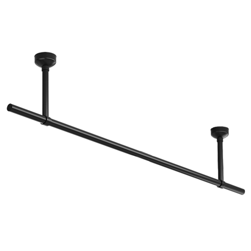 30不锈钢晒衣架晾衣杆阳台顶装固定晾衣架单杆凉衣架挂衣杆杆子