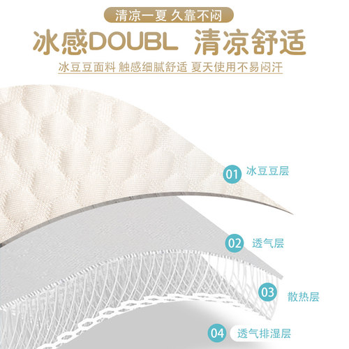 冰丝靠枕床头靠垫软包孕妇床上大靠背沙发腰靠单护腰夏季拆洗