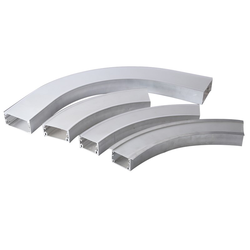 定制圆弧灯槽线性灯弧形铝合金线型灯明装圆角线形灯可弯曲灯带条