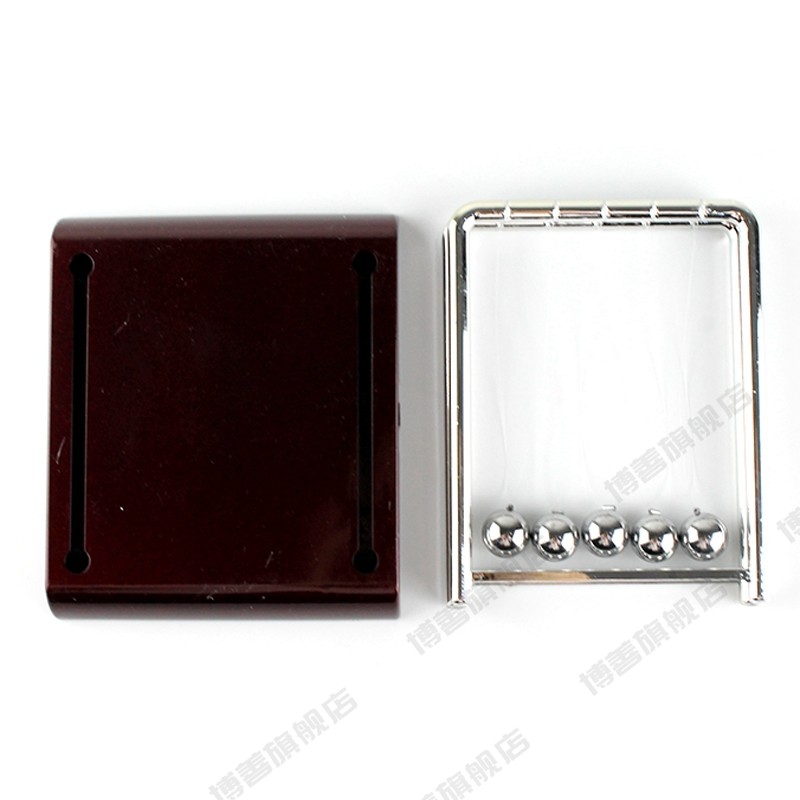 大号 碰撞球五球5球牛顿摆非永动惯性摇摆碰撞球物理力学实验室材