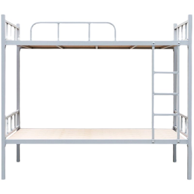 上下床学生寝室上下铺铁床员工宿舍高低铁架床工地双层单人铁艺床