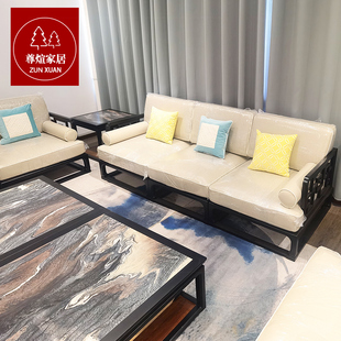 东方荟江南别院新刺猬紫檀红木关亦沙发苏梨别墅客厅沙发家具