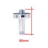 黑色暗装 天喷头拉丝金顶喷杆洒吊顶短吊杆支臂