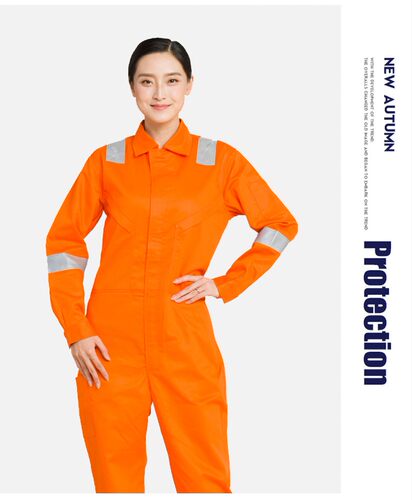 海源劳保恒漉连体防静电阻燃服焊工防护服连体阻燃防静电工作服