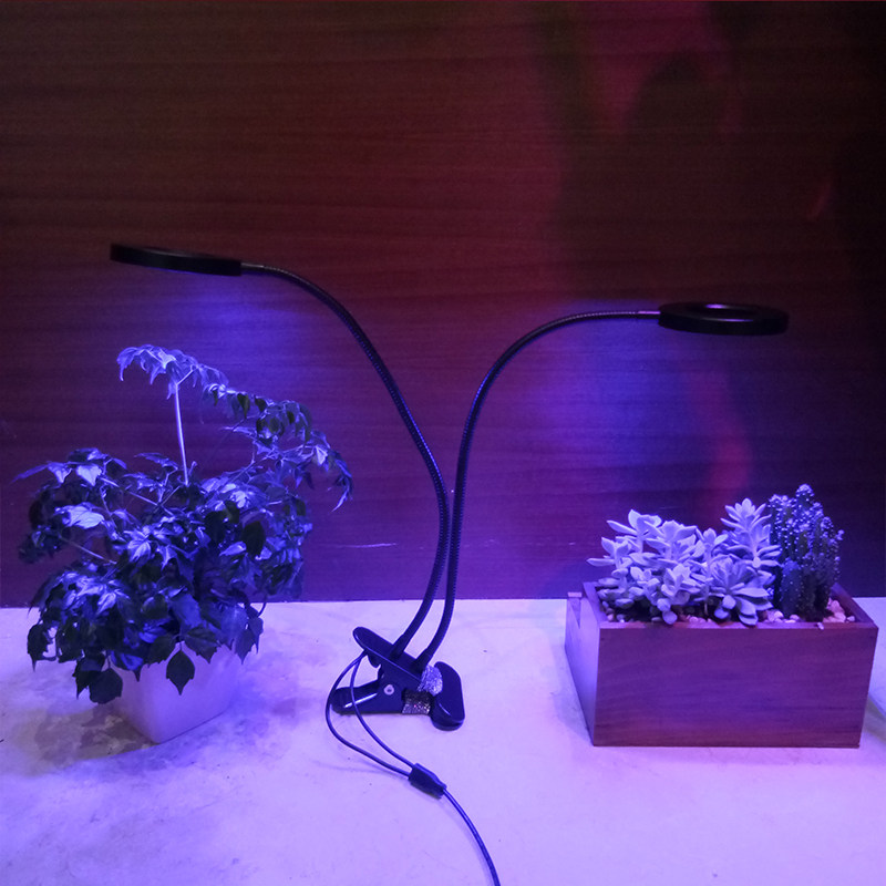 凝日led多肉补光灯充电植物灯U三色调光带定时室内家用生长灯