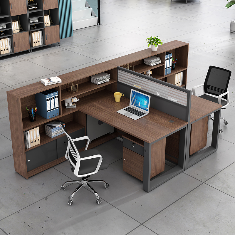 办公桌现代办公室桌椅屏风办公卡位面对面职员办工作桌