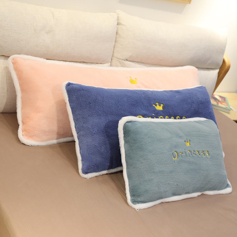 学生宿舍单人枕抱枕长条枕床上抱睡觉枕头靠枕床头靠垫人可拆洗