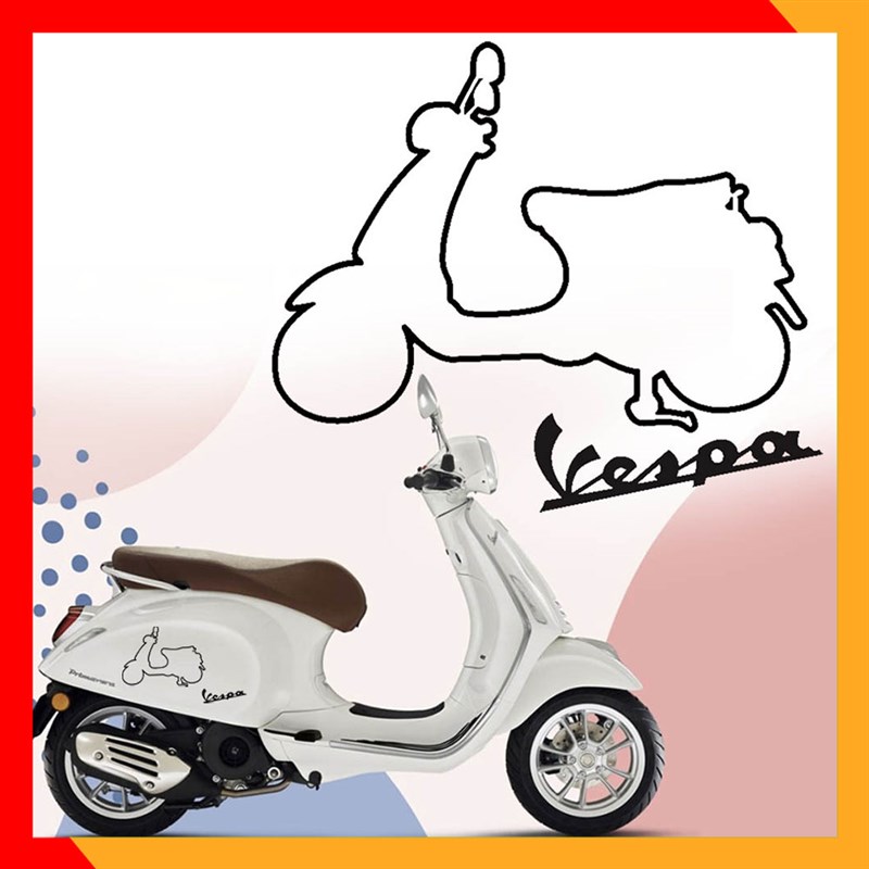 适用Vep维斯帕韦士柏车身改装贴纸春天冲刺1GT00贴花反光