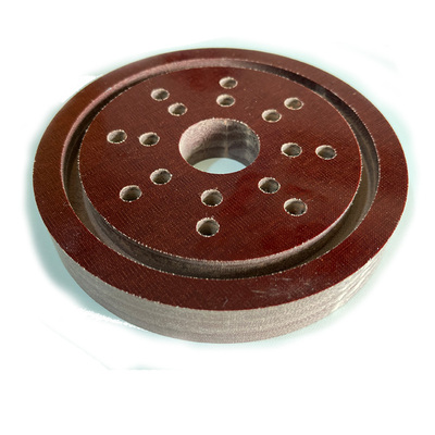 棕色布纹板酚醛层压夹棉布绝缘电木0粗布02细布胶木板加工切