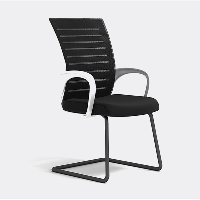 办公椅职员椅弓形电脑椅网布透气升降转椅员工椅舒服椅子现代