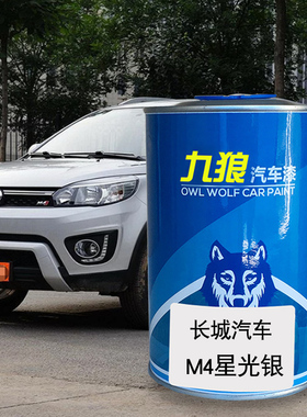 九狼汽车漆长成品城漆漆修理厂补色星光银M4红色M2银色时尚橙