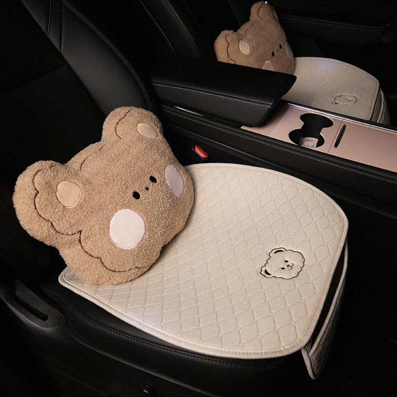 汽车坐垫四季通用亚麻小蛮腰座椅单片防滑三件卡通半包座垫,汽车用品/电子/清洗/改装,通用座套/座垫,淘宝优惠券,粉丝福利购,淘宝优惠卷