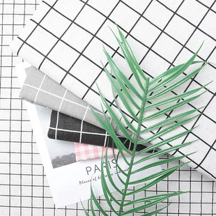 抖音摄影道具in风黑白格子系拍照背景布美食摆拍桌布墙拍摄背景