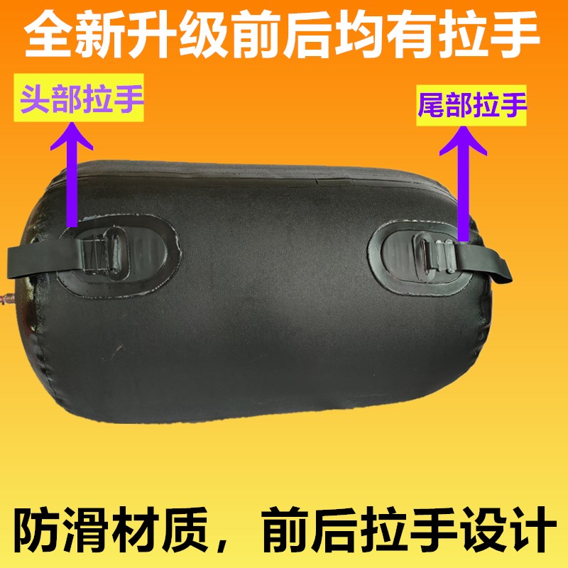 加厚闭水试验橡胶气囊充气皮堵头止水堵水气囊堵漏试水试漏皮堵80