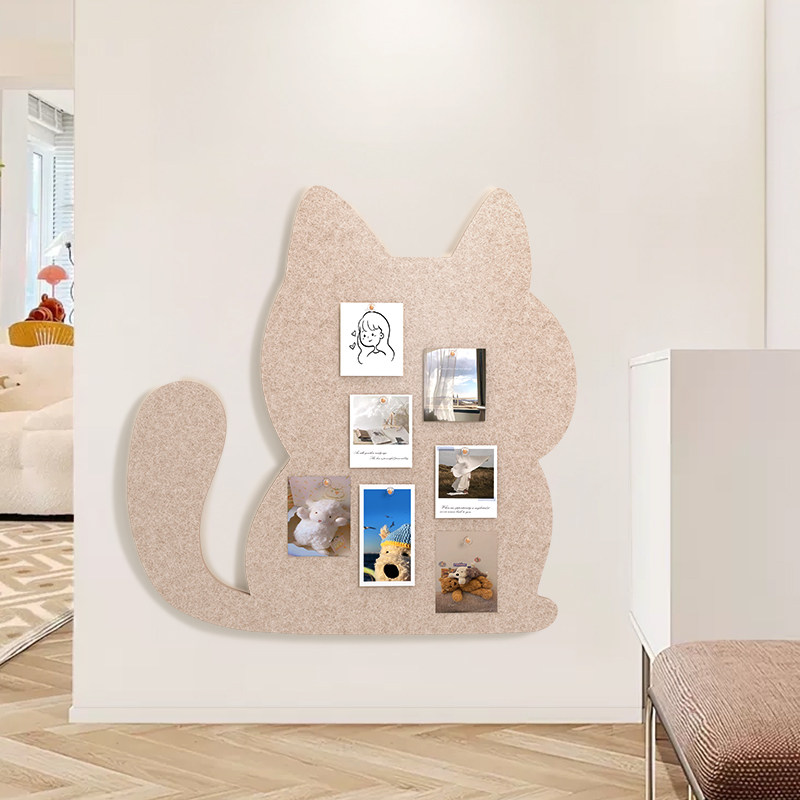 毛毡板小猫照片墙羊毛毡墙背景板软木板展示墙作品展示小猫爱造型,文具电教/文化用品/商务用品,软木板/照片板/毛毡板,淘宝优惠券,粉丝福利购,淘宝优惠卷