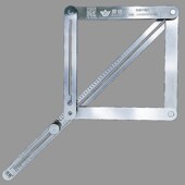 角度尺中线尺阴角阳角边线对角尺量角器切角型材碰角线条吊顶冷哥