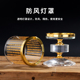 防风罩水晶莲酥油灯座佛前供灯大悲咒带佛灯架蜡烛台