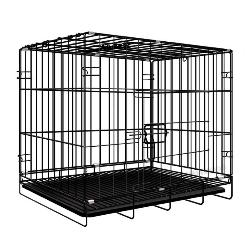 狗笼猫笼狗笼子大型中小型犬加粗铁笼 折叠笼狗屋猫别墅宠物窝